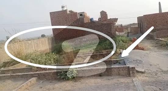 کاہنہ لاہور میں 5 مرلہ رہائشی پلاٹ 19.5 لاکھ میں برائے فروخت۔