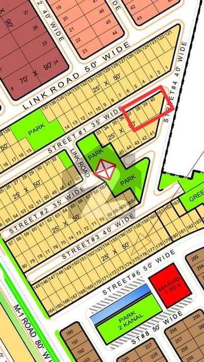 5 Marla Plot In I Block Precient 2, Kohistan Enclave