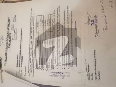 10 Marla Plot D3 FDA city