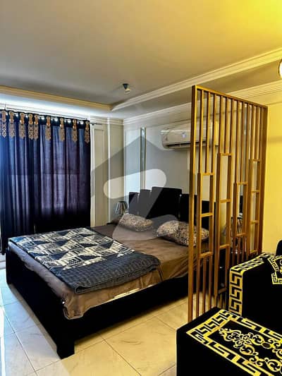Luxury Studio Furnished Apartment For Rent In Sector E Bahria Town Lahore