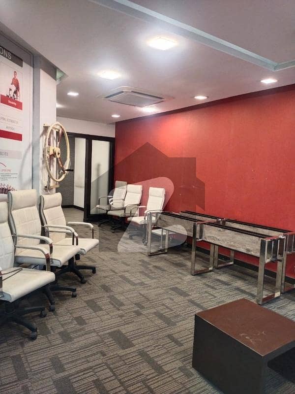 08 MARLA (1800 SQUARE FEET) OFFICE FULLY FURNISHED