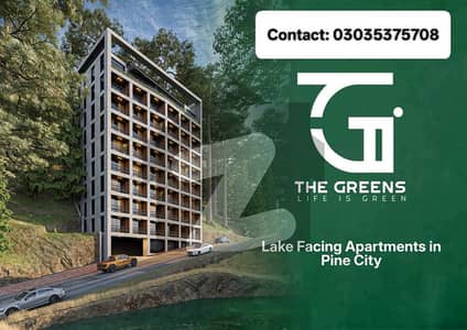 The Greens Lake-Facing Apartments In Pine City, Islamabad
