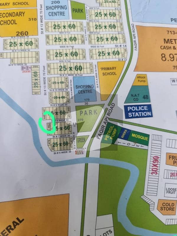 آئی ۔ 11 اسلام آباد میں 6 مرلہ رہائشی پلاٹ 2.3 کروڑ میں برائے فروخت۔