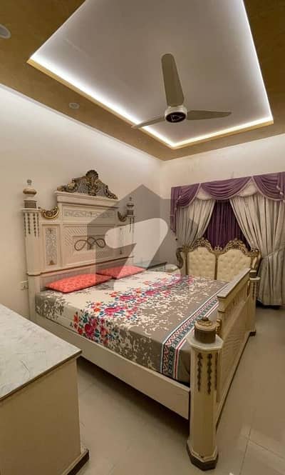 FOR RENT IN USMAN BLOCK FURNISHED UPPER PORTION FULLY FURNISHED VERY GOOD CONDITION