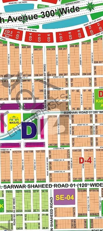 Get In Touch Now To Buy A Residential Plot In DHA Phase 1 Sector D - Block 4 Multan