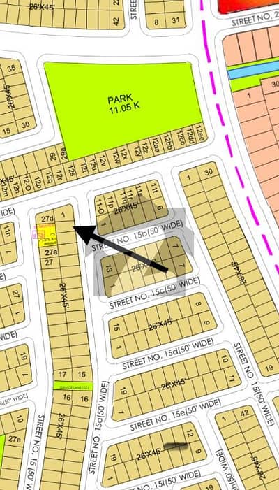 5 Marla Plot For Sale Sector N, Bahria Enclave Islamabad | PU Charges Paid
