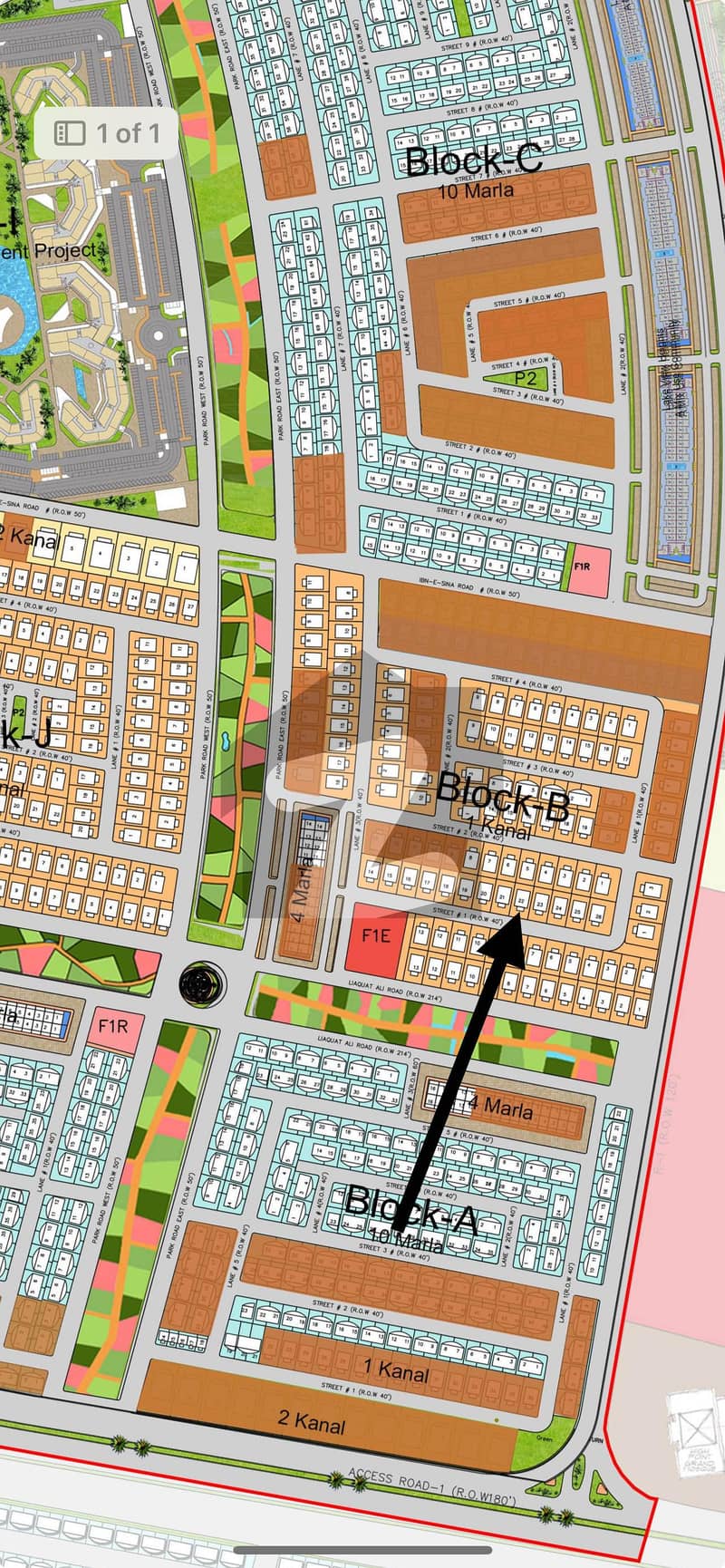 Capital Smart City 1 Kanal Overseas east Capital Smart City 1 Kanal Overseas east