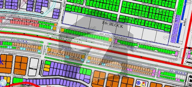 8 Marla Commercial Plot for Sale on 2 Year Easy Instalment Plan on (Investor Rate) Nearby DHA Head Office & DHA Marina Sector A DHA 06 Islamabad