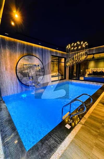 1 Kanal Top Quality Build Luxurious Beautiful Ultra Modern Design Villa Fully Furnished With Basement For Sale in DHA Lahore Phase 6 Prime Location, Near RAYA.