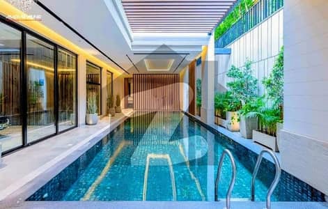 1 Kanal Top Quality Build Luxurious Beautiful Ultra Modern Design Villa Fully Furnished With Basement For Sale in DHA Lahore Phase 6 Prime Location, Near RAYA.