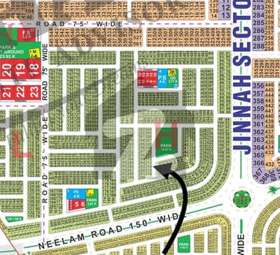 10-Marla Hot Location Possession Plot In H Block LDA City