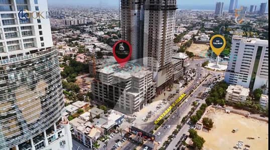 Experience Luxury Living At Sawera Sky Tower, 3 Bed DD Apartments Near Ocean Mall, Clifton Block 9 Secure Your Dream Lifestyle Today With Easy Installment Plans. 