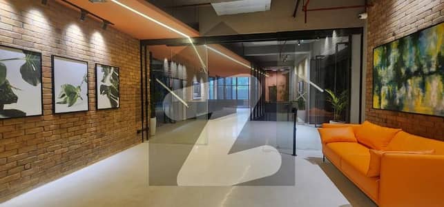 I-10 9,000 Sqft Floor Brand New IT Tech Building Main Road On Rent