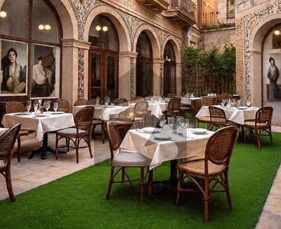 F-7 Ready 4000 Sqft Cafe Furnished With Outdoor Dining, Kitchen For Rent
