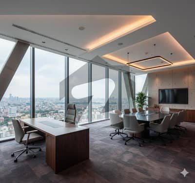 Prime Commercial Building With Modern Facilities 35,000 Square Feet Front With Modern Structure Spacious Offices And Conference Facilities Penthouse, Mezzanine, And Open Cafe Complete Utilities With Water, Gas, And Power