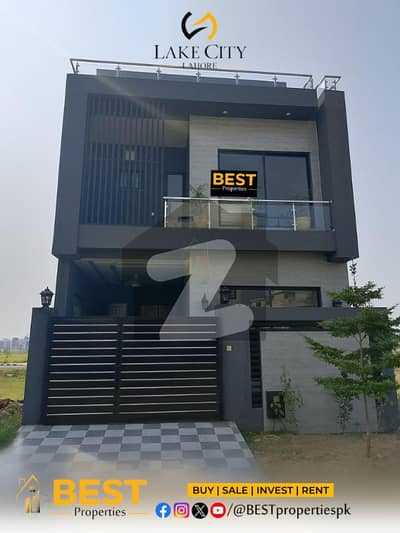 5 Marla Brand New House For SALE Sector M 7 C 1 Lake City