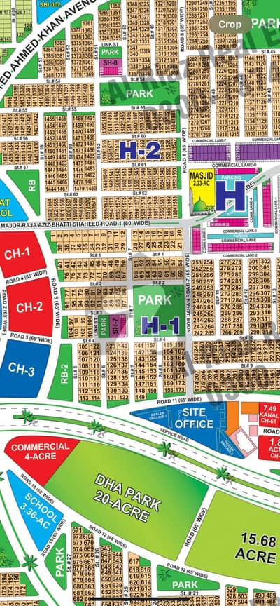 ڈی ایچ اے فیز 1 ۔ سیکٹر ایچ ڈی ایچ اے فیز 1,ڈی ایچ اے ڈیفینس,ملتان میں 1 کنال رہائشی پلاٹ 82.0 لاکھ میں برائے فروخت۔