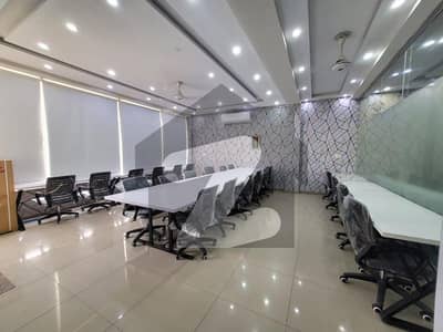 Furnished 5 Marla Office for Rent First Floor, Main Boulevard Bahria Town Lahore