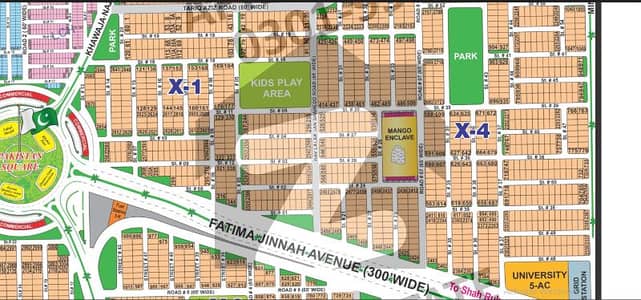 Prime Loction 1 Kanal Plot For Sale In Sector X Near To Grid Station In DHA Multan