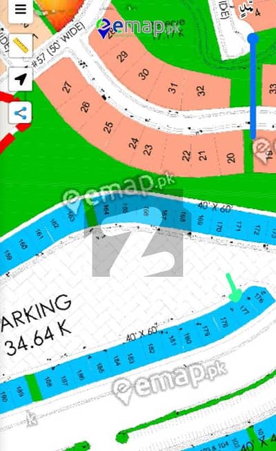 Prime Commercial Plot for Sale in Serene City, DHA-3, Islamabad
