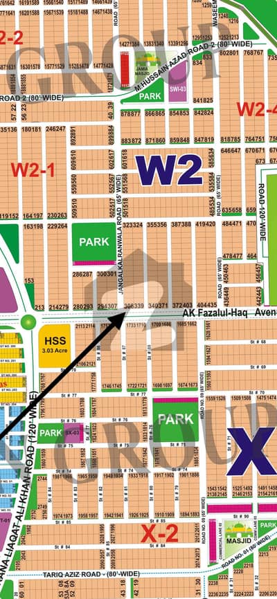Corner 150ft Road close to Park top Location plot for sale DHA Multan rate mentioned is final