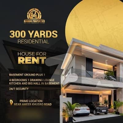 Ideal Prime Location House For Rent In Amir Khusro