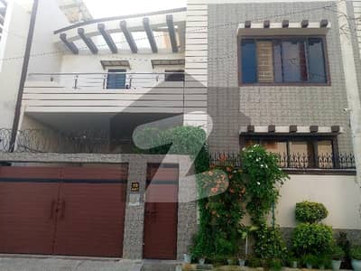 200 Yard Brand New 2 Unit 2 Kitchen Full Besetment Bungalow For sale