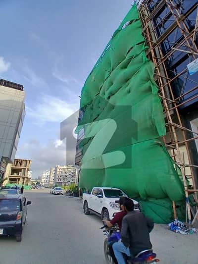 Brand New Grey Structure Commercial Building for Sale Zulfiqar Commercial, DHA Phase 8 Karachi