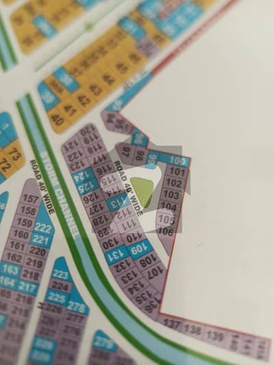 1 Kanal Plot For sale in Chinar Bagh Raiwind Road Lahore LDA Approved
