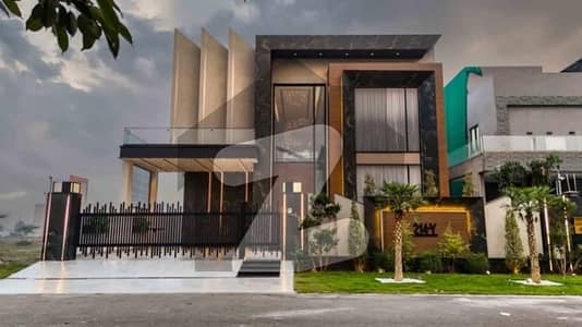 1 Kanal Brand New Luxury Modern Design Fully Furnished House For Rent In Dha Phase 6 Lahore Near To Park And Commercial