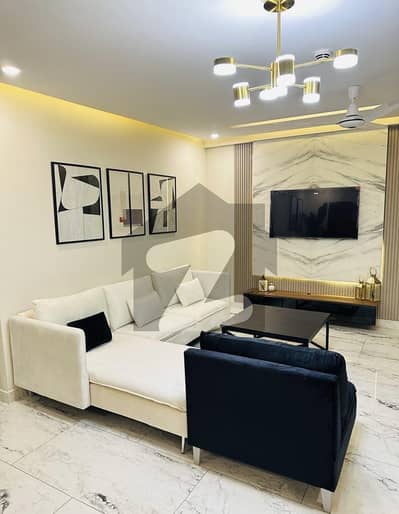 Furnished Apartment Available For Rent   Brand New 10 Marla 3-Bedroom Apartment   ma