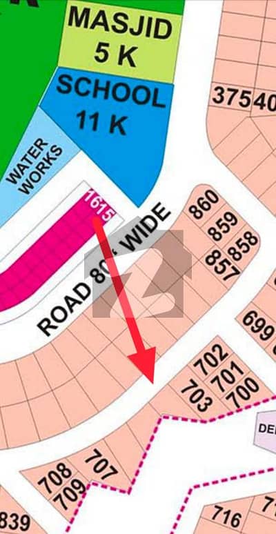 1 Kanal Top Location Plot No- 704 Block P Phase 7 DHA Lahore For Urgent Sale