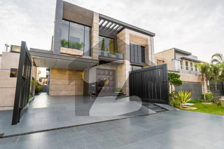 Luxurious 1 Kanal Modern Designer House With Stunning Double Height Lobby For Sale