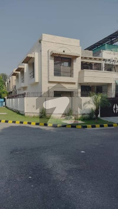 10 Marla Corner Spanish House For Rent In Peaceful Land Society, Lahore 3 Beds, 4 Baths, Drawing, Dining, TV Lounge