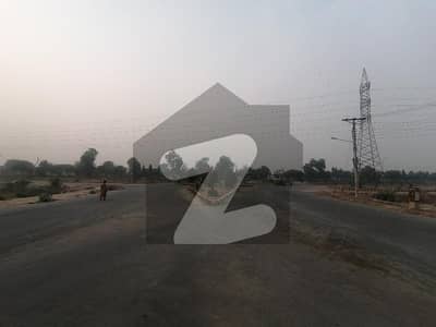Facing Park 10 Marla Residential Plot In Central Fatima Jinnah Town - Block F For sale
