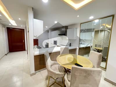 One bed with attached bath powder room