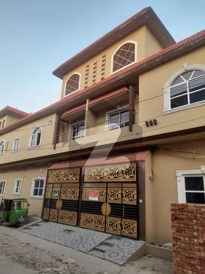 3 marla double story brand furnshied house for sale 21 feet front ka sath