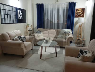 Fully Furnished 2 Bedroom Lounge Luxurious Apartment In Tower 17 Is Available For RENT Near Main Entrance Of Bahria Town