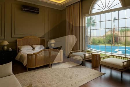 Block B Luxurious 5 Kanal Furnished Farmhouse For Sale Heighted Prime Location