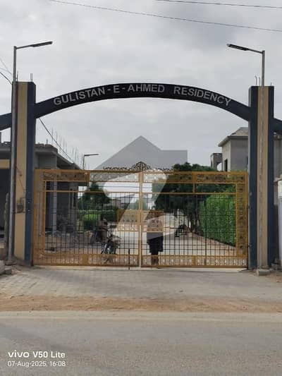 Plot is Available For Sale In Gulistan-E-Ahmed Residancy Karachi
