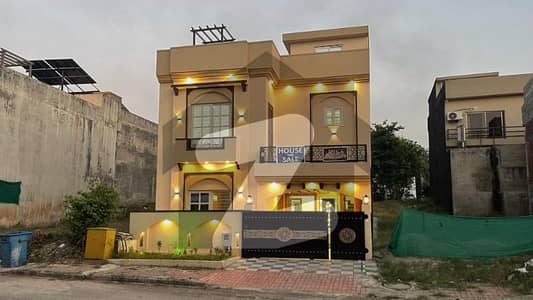 VIP Location And Double Unit 5 Marla Brand New House For Sale Bahria Town Ph 8 Rafi Block