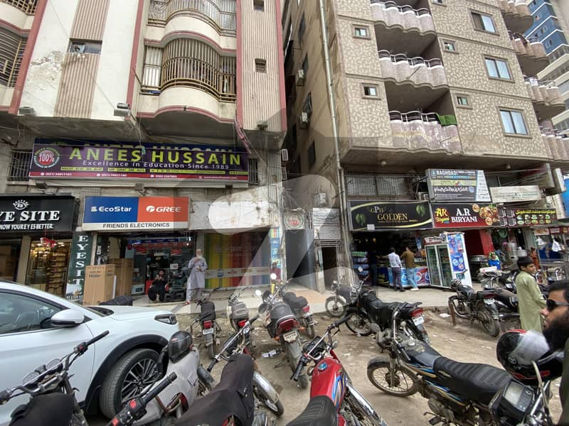 Shop Available In Rent At Bahadurabad.