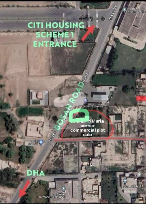 سٹی ہاؤسنگ ملتان میں 5 مرلہ کمرشل پلاٹ 1.1 کروڑ میں برائے فروخت۔ سٹی ہاؤسنگ ملتان میں 5 مرلہ کمرشل پلاٹ 1.1 کروڑ میں برائے فروخت۔