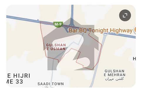 Plot For Sale Corner Plot 323 Sq Gulshan E Usman Scheme 33 Karachi