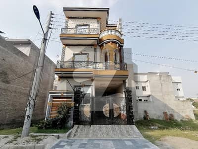4.5 Marla Triple Storey Facing Park Brand New House For Sale