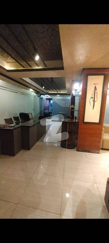 Fully Furnished 3rd floor 720 Square Feet Office Available In Blue Area