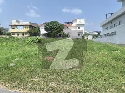 1 Kanal Solid South Facing Plot For Sale In Block F, Naval Anchorage, Islamabad