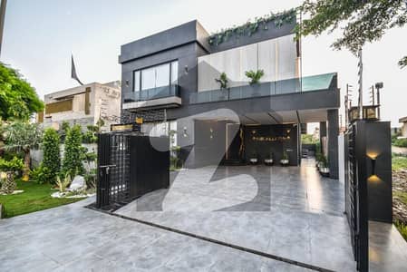 Full Basement Fully Furnished with Swimming Pool 1 Kanal Ultra Modern Bungalow Near DOLMAN MALL