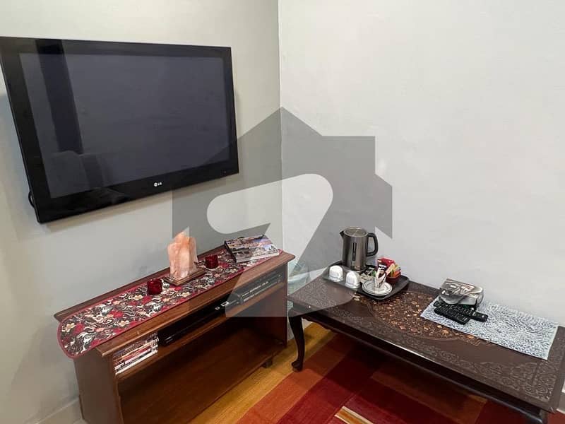 F-7 Furnished 1 Bed Room Available With Bath And Study Room.