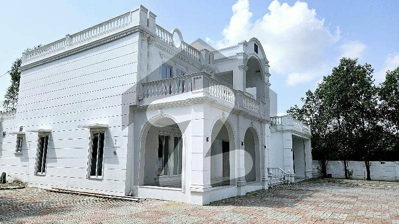 White Farm House For Sale